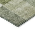 thumbnail image 4 of Addison Rugs Chantille Indoor/Outdoor Transitional Squares Sage Washable Rectangle Rug, 2'6" x 3'10", 4 of 6
