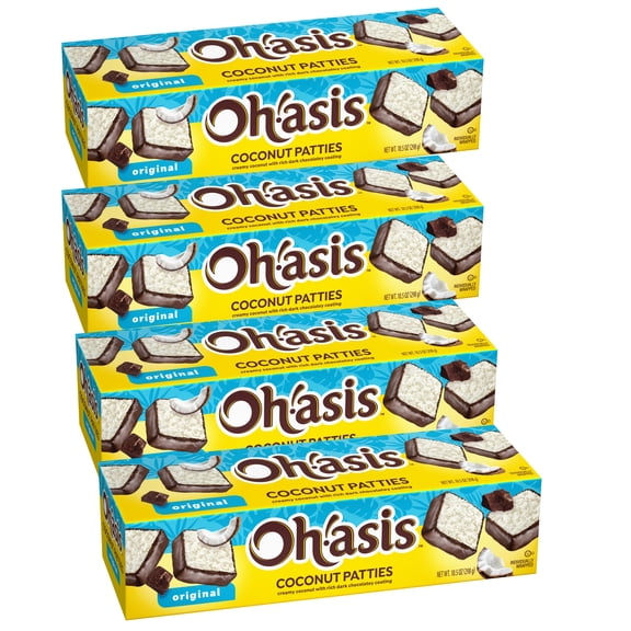 Coconut Patties, Original, 12-Ounce (Pack Of 4)