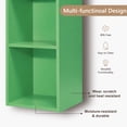 thumbnail image 6 of Mifurn 3-Tier Bookshelf Open Shelf Bookcase, Light Green, 6 of 11