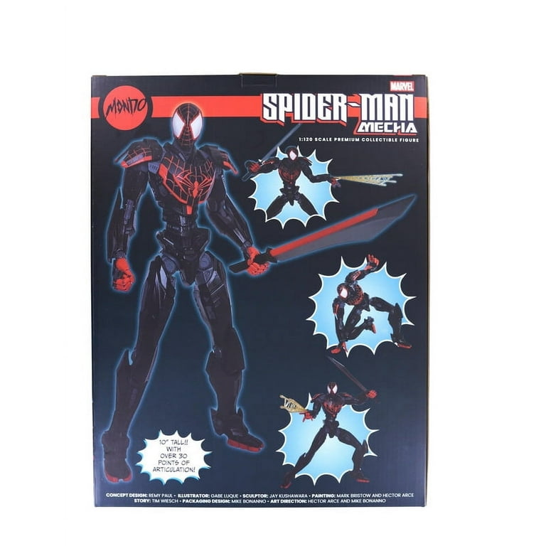 Spider-Man Miles Morales Mecha Marvel Action Figure - SDCC Spider-Man Miles Morales Mecha Marvel Action Figure - SDCC