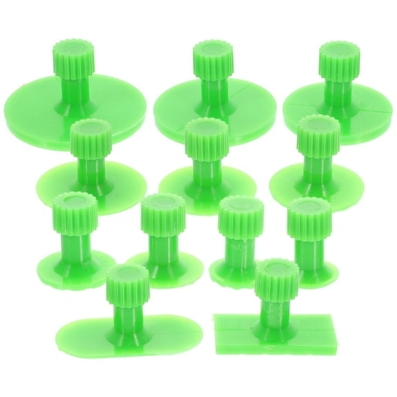 12 Pcs Dent Repair Suction Cup Cars Auto Body Tools Dent Removal Tool Dent Puller Tool Car Dent Puller Tabs