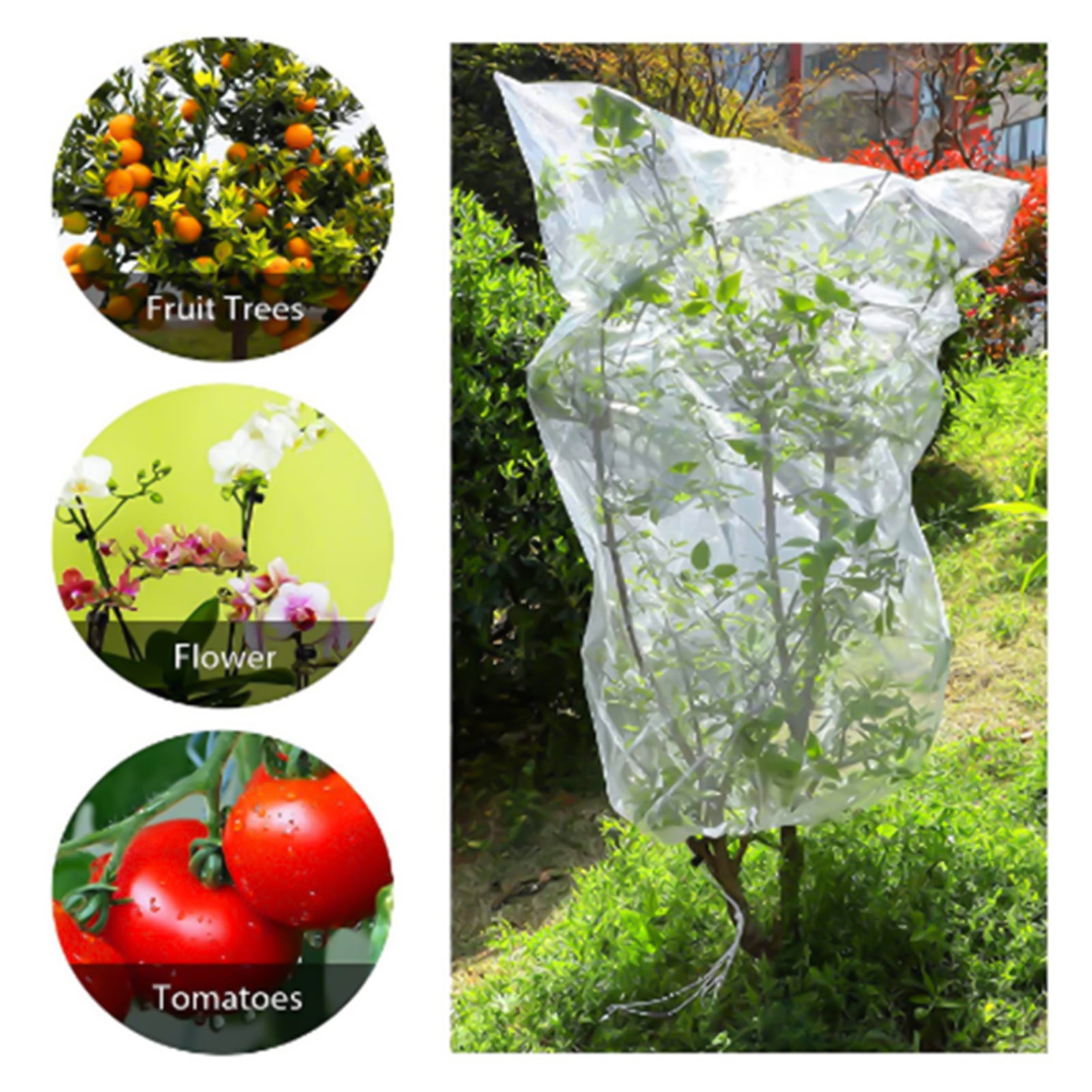 Travelwant Garden Plant Fruits Blueberry Bushes Protection Netting Covers Bags with Drawstring