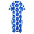 thumbnail image 4 of Vestido holgado con bolsillo y bola de tenis para mujer mono de verano vestidos de fiesta, 4 of 6