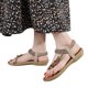 thumbnail image 1 of Zapatos Playa Verano Sandalias Sin Cordones Con Anillo en El Dedo Antideslizantes para Viajes Al Aire Libre, 1 of 8