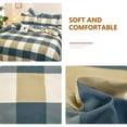 thumbnail image 5 of Isvgxsz Queen Comforter Set -All Season Bedding Comforters Sets with 2 Pillow Cases -3 Pieces Bedding Sets Queen -Down Alternative Comforter Set for Queen Size Bed, 5 of 6