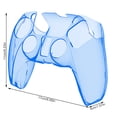 thumbnail image 4 of Inteprter Nueva funda protectora para controlador de juegos de PC, reemplazo de cubierta protectora para 5 , transparente/azul transparente/rojo Videojuegos y accesorios, 4 of 6