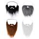 thumbnail image 1 of 4 barbas postizas, barba de Halloween, barba de Papá Noel, pelo largo blanco, barba negra, barba de fiesta, 1 of 4
