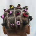 thumbnail image 5 of Laklulu 150 lazos para el pelo de bebé, lazos para el pelo de algodón sin costuras para niñas y niños, elásticos pequeños y suaves multicolores para cola de caballo, 5 of 5
