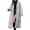Grey, variant on Women's Over the Knee Length Plush Overcoat, Long Fuzzy Coat, Oversized Faux Fur Jacket, Winter Warm Coat, Casual Lounge Coat, Plus Size Outerwear Black L