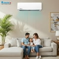 thumbnail image 5 of (4) Klimaire 9,000 BTtem with 10' Installation Kits and Wall Brackets (115V)U 21.5 SEER2 Ductless Mini Split Inverter A/C Heat Pump Sys, 5 of 7