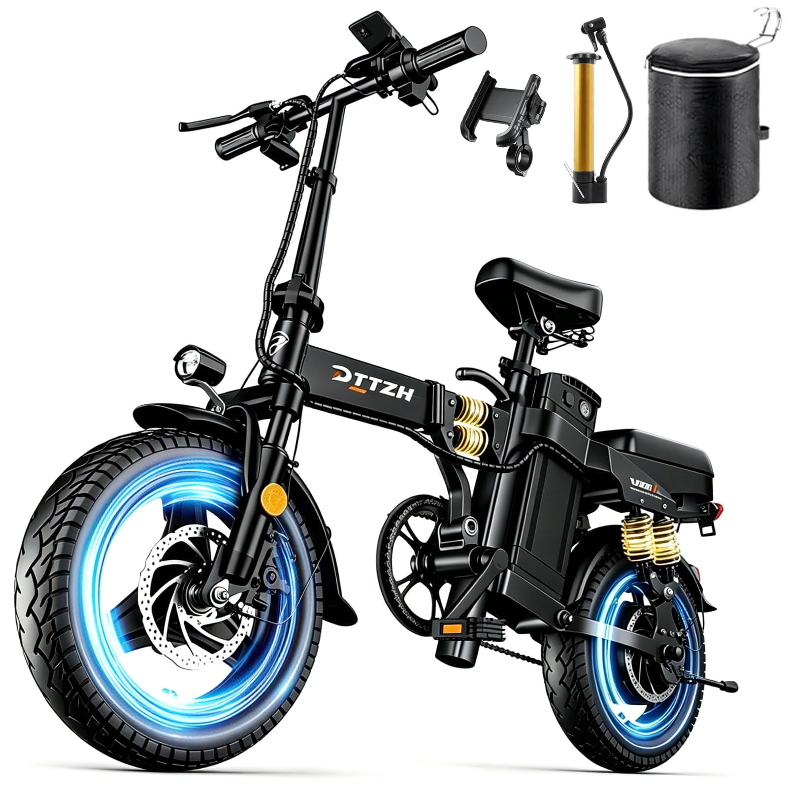 A12S - 2000W 52V 25Ah - Black