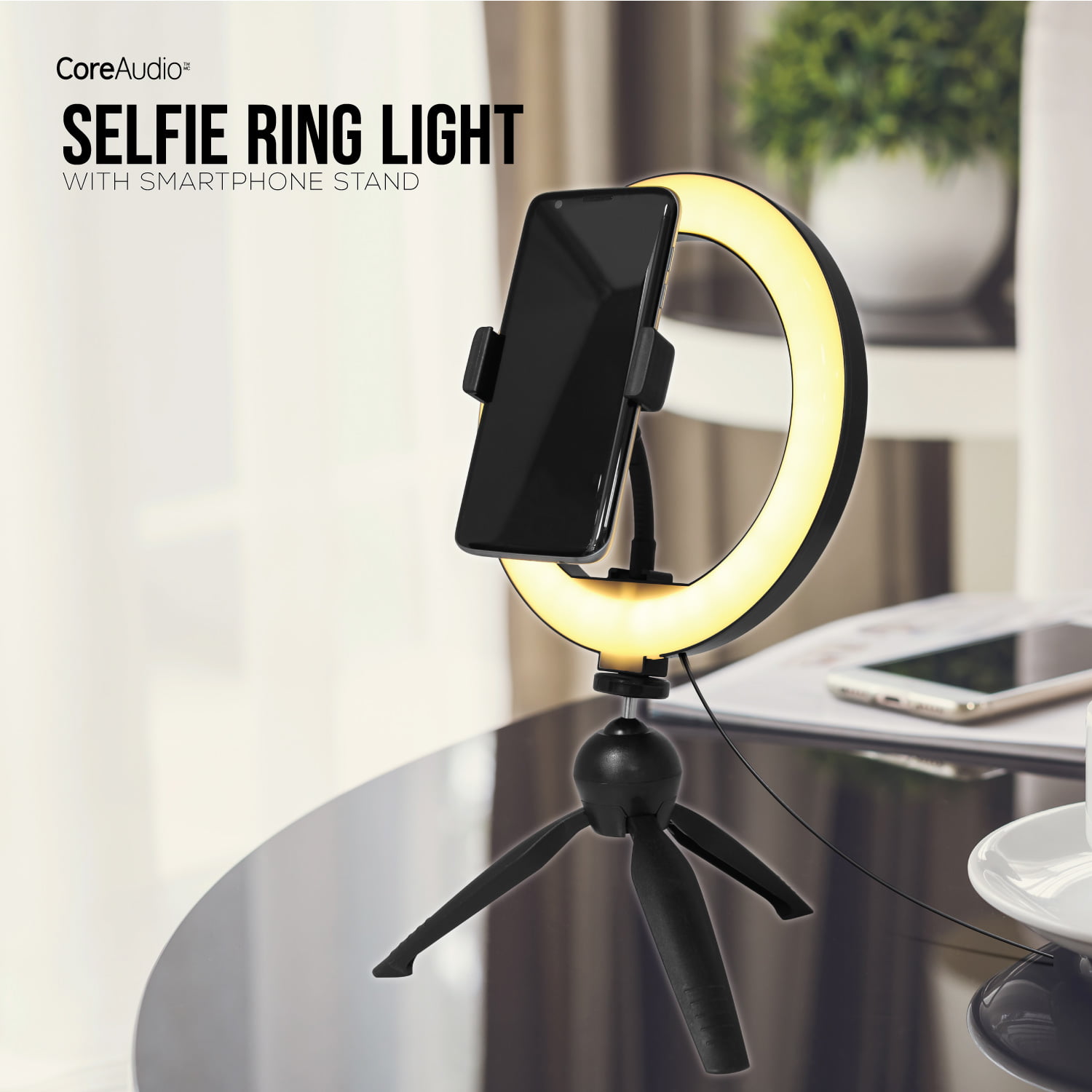 Conair Reflections Selfie Ring Light & Mirror
