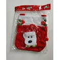 thumbnail image 4 of SDJMa Christmas Gift Bags with Drawstring, 7"x9" 3D Santa Claus Xmas Gift Bags, Reusable Christmas Goodie Bags Treat Bags for Kids Girls Boys Candy Sack Storage Bag Party Favor, 4 of 7