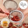 thumbnail image 4 of Strainer Clip Seasoning Ball Steel Tea Bag Infuser Reusable 2022 Q5R0, 4 of 6