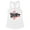 White, variant on Rub Some Dirt on it Baseball Tank Top Fitted Racerback Women's Large White
