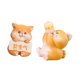 thumbnail image 1 of Adorno de figura de animal de 2 piezas, escultura atractiva, accesorio para tablero de automóvil, Cachorro, 1 of 9