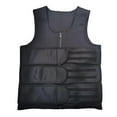 thumbnail image 2 of Black XL Hombres Body Shaper Cintura Entrenador Sauna Chaleco Doble Cinturón Abdomen Adelgazante Sudor Chaleco Fitness Cinturón, 2 of 5
