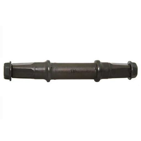 Bottom Bracket Axle Bolt - Cotterless B.B Axle Square Bolt Style 119mm. for bicycle bottom bracket, bike bottom bracket, lowrider bikes, beach cruiser
