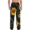 thumbnail image 3 of Fotbe Flower (2) Men's Pajama Pants,Sleepwear Pants,Pj Bottoms Drawstring And Pockets-Large, 3 of 9