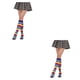thumbnail image 4 of Calcetines a rayas hasta la rodilla Minnieouse 1 par arcoiris corazón único cómodos cálidos medias de moda Type10 NO10, 4 of 6