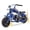 blue, variant on 39cc Gas Power Mini Bike, 20MPH 4 Stroke Dirt Bike for Teens, Heavy Duty Gas Mini Bike with Wide Air Tires, Rear Disc Brake, Max 160LBS Load Mini Gas Dirt Bike,Pink