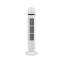 Hiroekza Tower Fan Desktop Charging Leafless Fan USB Mini Portable Night Light Handheld Conditioning Fan multicolor