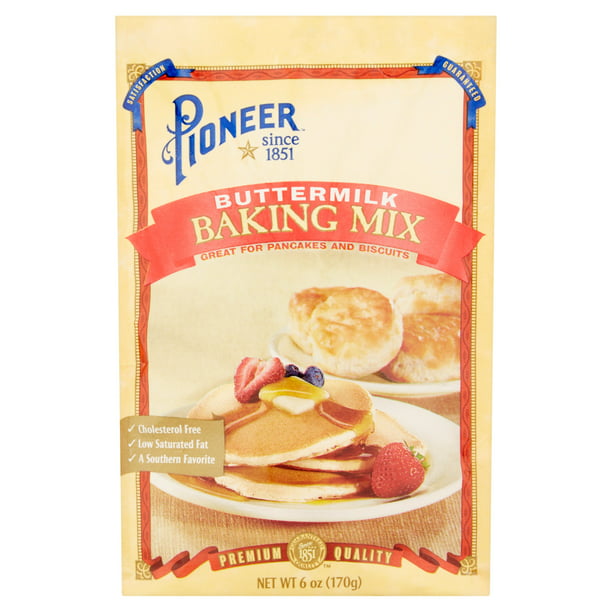 Pioneer Buttermilk Baking Mix, 6 oz - Walmart.com