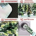 thumbnail image 6 of Green Christmas Kitchen Mats Set of 2, Xmas Decor Non Slip Backing Deer Snowman Rugs Winter Kitchen Rug Christmas Decorations for Home Seasonal Low-Profile Kitchen Floor Mat 17"X47"+17"X30", 6 of 6