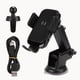 thumbnail image 1 of Cargador inalámbrico portátil para teléfono móvil para coche, dispositivo de carga, accesorio de carga rápida de alta velocidad de 15W, color negro, 1 of 8