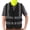 Black Mesh, variant on A-SAFETY 21 colors High Visibility Reflective Work Safety Vest(XS-8XL)