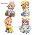 thumbnail image 3 of Interesting Trendy Blind Box Cute Girl Character Hand-made Desktop Resin Small Decoration Student Gift Creative Birthday Gift, 3 of 10