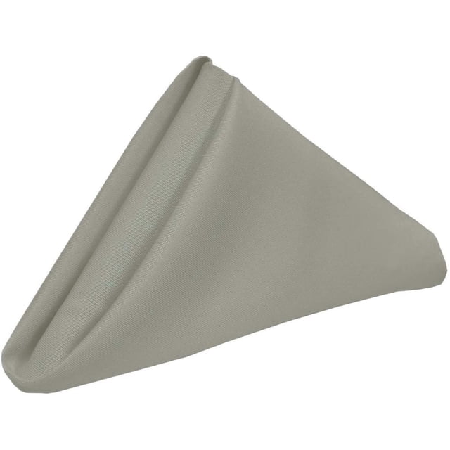 Serviettes de Table - Tissu Polyester de Qualité Restaurant/mariage/hôtel Lavable en Machine