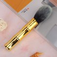 thumbnail image 4 of Cepillo de Maquillaje Vhermosa Plántula Cabeza Oro Bambú Mango, 4 of 8