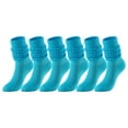 thumbnail image 2 of letairis 3a Of Introducing Slouch Socks Blend Of Comfort And Style. Stay Cozy All Navy blue, 2 of 6