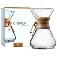 thumbnail image 2 of Chemex 10-Cup Classic Series Glass Coffee Maker, 2 of 3