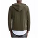 thumbnail image 3 of Hombres manga larga con capucha casual latido del corazón impresión moda pulóver camiseta blusa tops Pompotops oipoqjl29838, 3 of 3