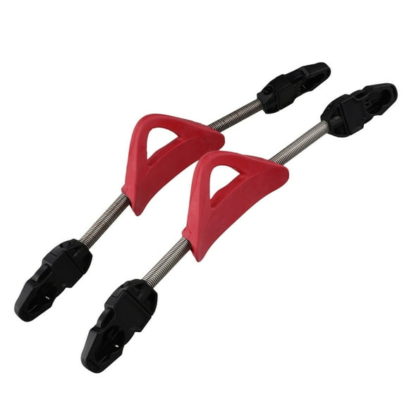 Yimiti 2 Pcs Sangles d'Aileron à Ressort en Acier Inoxydable Antidérapantes pour Plongée sous-Marine, Rouge G