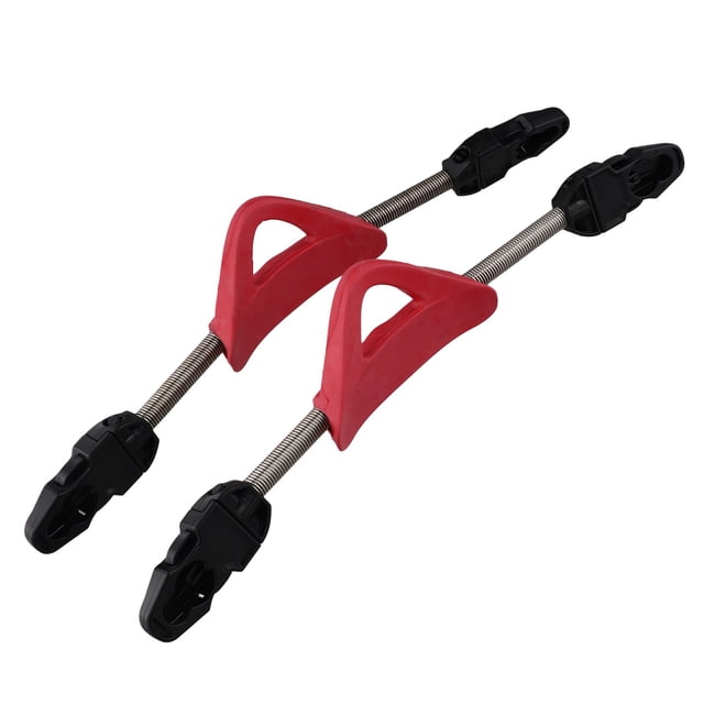 MYG for Stainless Steel Spring Fin Straps for Scuba Diving - Non-Slip Adjustable Fins Strap Set of 2 - for Durable 304 Stainless Steel - Compatible with for Most Fins - XS to L Sizes