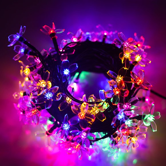 Cronómetro USB multicolor String Lights JACUXLSS de 10 m, 100 LED