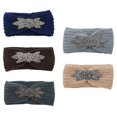 thumbnail image 5 of TELOLY 5Pcs Headbands for Women,Yarn Womens Headbands,Gym Accessories for Women,Mixing2, 5 of 5
