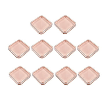 10 Pieces Press on Nail Storage Box Nail Packing Box for Home Use Nail Salon Pink