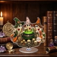 thumbnail image 7 of Halloween Ghost Decorations, 360 Degree Rotating 2D Ghost Figurine with Cute Desktop Design, Halloween Tabletop Ornament for Home Office Classroom Party Decor Spooky Holiday Display, 7 of 7
