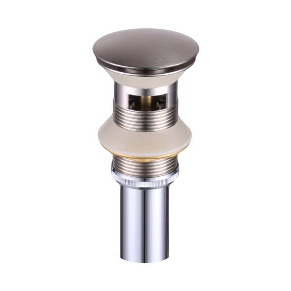 DAX Round Vanity Sink Pop up Drain with Overflow