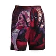 thumbnail image 4 of Harley Quinn Mens Swim Trunks Quick Dry Board Shorts With Mesh Lining, Beach Shorts Swimwear Bathing Suits, 4 of 7