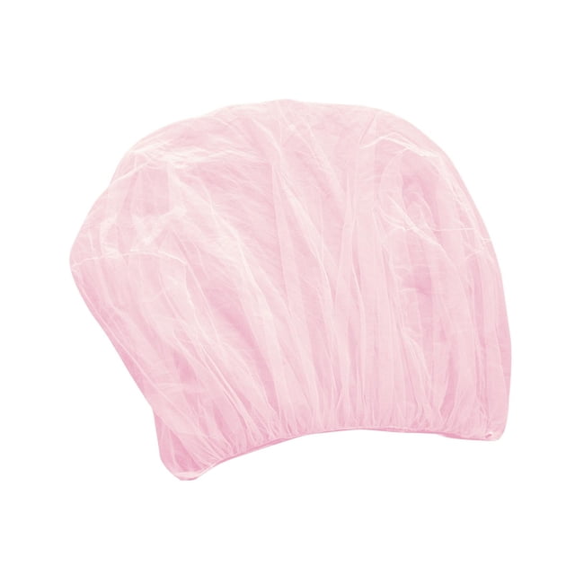 Red de cuna de malla fina elástica y ligera, plegable para cunas de viaje. 80x160x65cm Rosa