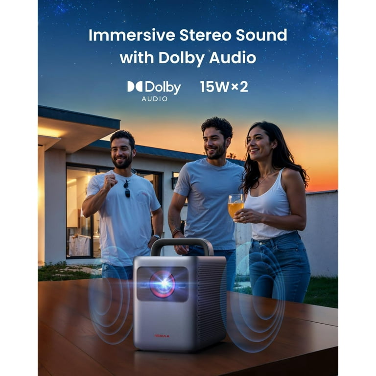 NEBULA Cosmos 4K SE Smart Projector, 4K High-Brightness with