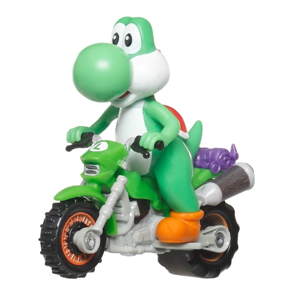 Hot Wheels Mario Kart, 1:64 Scale Die-Cast Toy Vehicle for Play or Display (Styles May Vary)