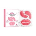 thumbnail image 2 of Rose Infused Eye & Lip Mask Set, Hydrating Gel Patches for Dryness, Soothing Floral Care for Eyes & Lips, 2 of 7