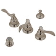 thumbnail image 3 of Kingston Brass KB8322NFL NuWave French Bidet Faucet with Brass Pop-Up, Polished Brass, 3 of 3