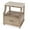 Sandalwood Beige, variant on Butler Specialty Company Mabel Marble And Wood 1 Drawer Nightstand - Tan/Beige